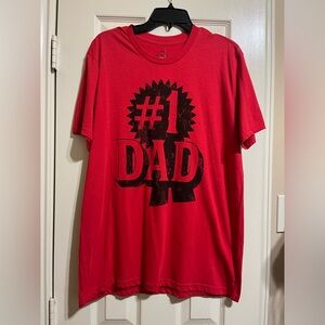 Men’s #1 Dad Graphic Tee NEW